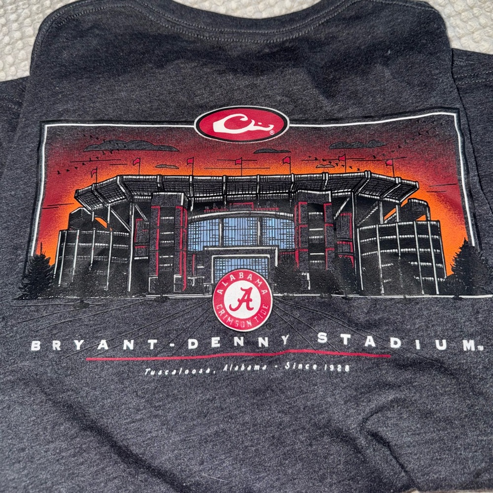 Mens Alabama football gray Drake t shirt size M